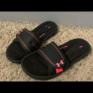 Under Armor foam slides